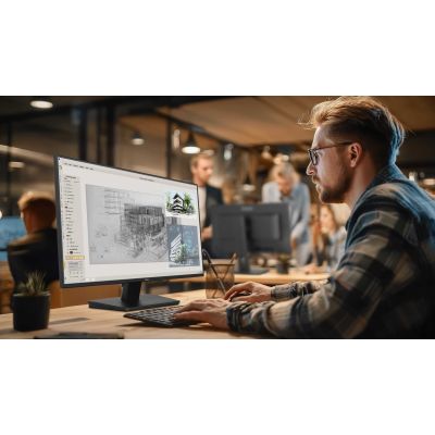 44. iiyama ProLite X2497HSU-B1 monitor komputerowy 60,5 cm (23.8") 1920 x 1080 px Full HD LED Czarny