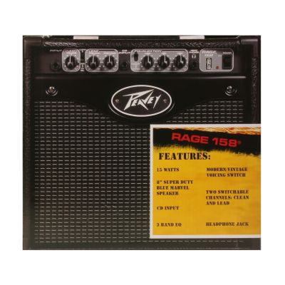 6. Peavey RAGE 158 - Wzmacniacz gitarowy 15W