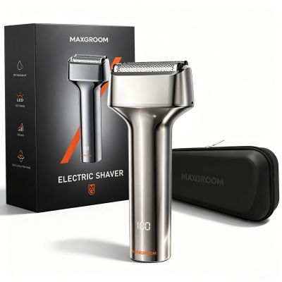 Golarka elektryczna MAXGROOM WF-2037D foliowa IPX7 - srebrna