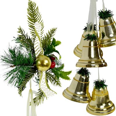 4. STROIK DEKORACYJNY DZWONIKI DŁ. 71CM CHAMPAGNE
