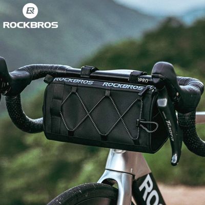5. Torba rowerowa Rockbros 30110030001 na kierownicę - czarna