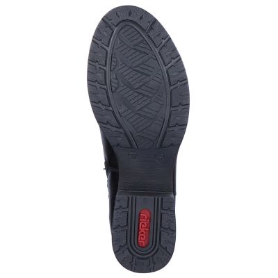 39. Kozaki skórzane Rieker W Z9591-00 czarne 