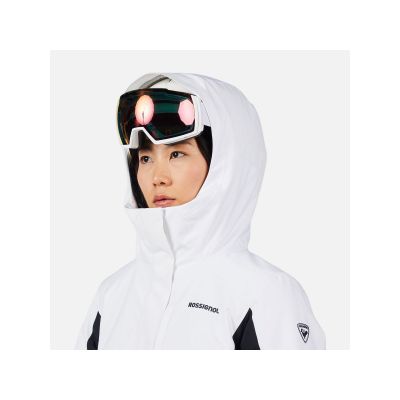 6. Kurtka narciarska damska ROSSIGNOL W VELIKA INSULATED JKT biała