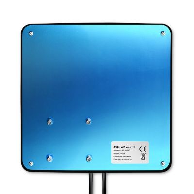 5. Qoltec Antena 4G LTE DUAL MIMO booster 35dBi 50W 2xSMA męski (57041)