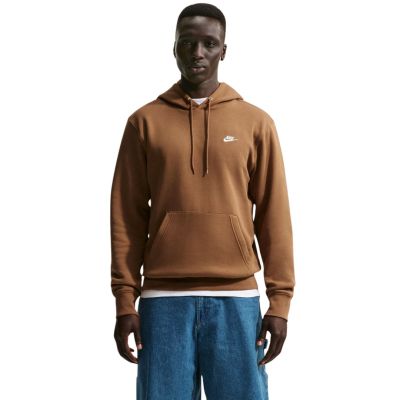Bluza męska Nike Club BB brązowa FN3859 270 S