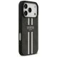 4. Etui Guess 4G Printed Stripes MagSafe na iPhone 17 Pro - czarne