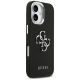 12. Etui Guess Grained Big 4G Classic Logo na iPhone 17 - czarne