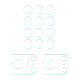 4. Szkło hybrydowe na obiektyw aparatu 3mk Lens Protection na Apple iPhone 17 Pro Max