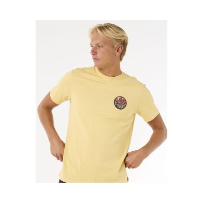 2. Koszulka RIP CURL Wettie Passage Icon Tee turkusowy