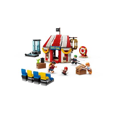 15. LEGO One Piece 75637 Namiot cyrkowy klauna Buggy’ego