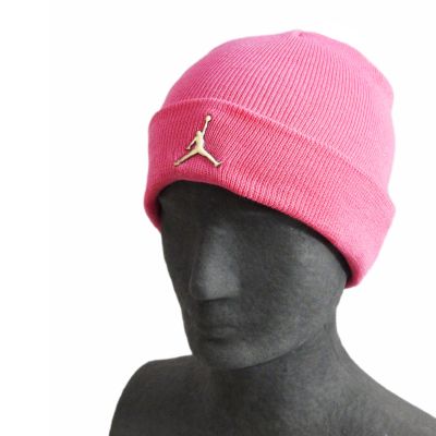 4. Czapka zimowa Air Jordan Cuffed Beanie Pinksicle Różowa - 9A0063-AA7-E1