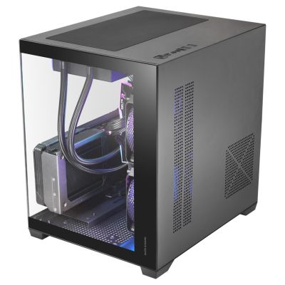 4. TACENS MARS MC-VIEW3 3xARGB USB-C mATX- obudowa/cases