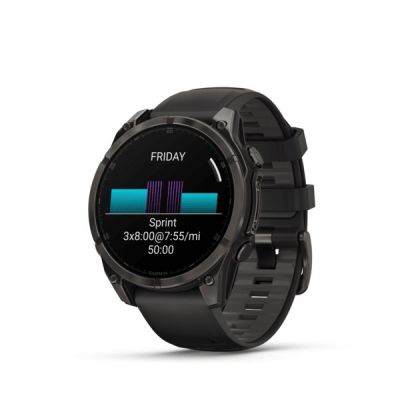 8. Zegarek Garmin Fenix 8 AMOLED Czarny