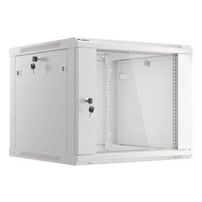 6. Stojak 9U szafa wisząca Lanberg WF01-6609-10S Szary