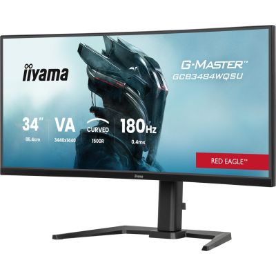 3. Monitor IIYAMA 86,4 cm (34") GCB3484WQSU-B1 21:9 2xHDMi+2xDP+USB-C Curved
