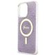 6. Etui Guess 4G MagSafe na iPhone 14 Pro Max - purpurowe
