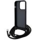 6. Etui Karl Lagerfeld Crossbody Saffiano Metal Pin Karl&Choupette na iPhone 15 Pro - czarne