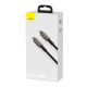 5. Kabel Baseus CATWJ-01 USB-C - USB-C PD QC 100W 5A 1m - czarny