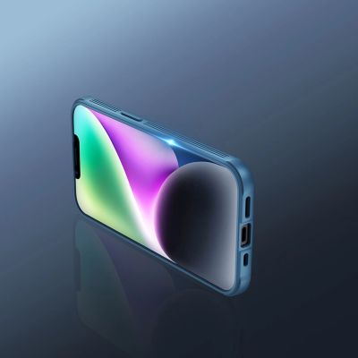 11. Nillkin CamShield Pro Case etui iPhone 14 Plus pancerny pokrowiec osłona na aparat kamerę czarny