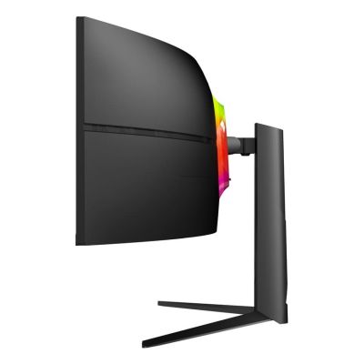 9. LC-Power 49" LC-M49QCK Zakrzywiony VA+DP+2xHDMI - Płaski panel (TFT/LCD) - 124.5 cm [Klasa energetyczna F]