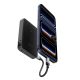 13. Powerbank Cuktech WPB100 10000 mAh Qi2 magnetyczny 30 W z podstawką - czarny