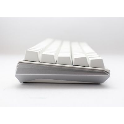 9. Ducky One 3 Classic Pure White SF klawiatura Gaming USB Niemiecki Biały