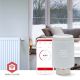 7. Inteligentny termostat grzejnikowy ZigBee Nedis SmartLife ZBHTR20WT