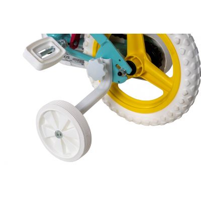 10. Rower dziecięcy 12" Świnka Peppa zielony 1198