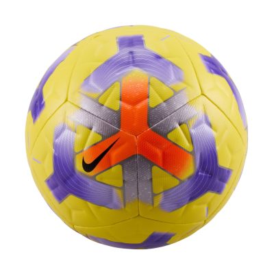2. Piłka nożna Nike Academy Plus żółto-fioletowa IQ0640 710