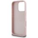 7. Etui Guess Grained Roses Big 4G logo na iPhone 16 Pro Max - różowe