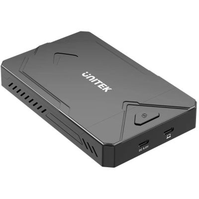 7. UNITEK S1229CBK01 obudowa do dysków twardych M.2 NVMe & SATA SSD Czarny,