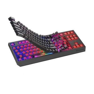 14. GENESIS Thor 230 TKL klawiatura Gaming USB + RF Wireless + Bluetooth QWERTY Szary