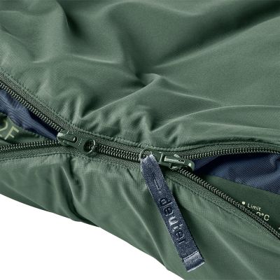 4. Deuter Orbit EL 0C/32F Dorosły Śpiwór typu mumia Tkanina, Polietylenosulfon (PES), Ripstop Zielony