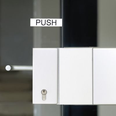 4. Taśma Dymo D1- 24mm x 7m czarny/ biały