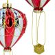 3. BOMBKA FORMÓWKA SZKLANA BALON MICA - CZERWONY NIEBIESKI