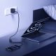 9. Kabel Baseus Flash 4 140W 2w1 USB-C do USB-C + USB-C 1.5 m - czarny