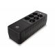 Zasilacz UPS Conceptronic 850VA/490W/6xSchuko/RJ45 in/Out Office black