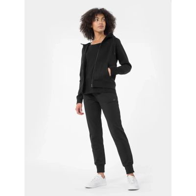 Bluza dresowa rozpinana z kapturem damska 4F