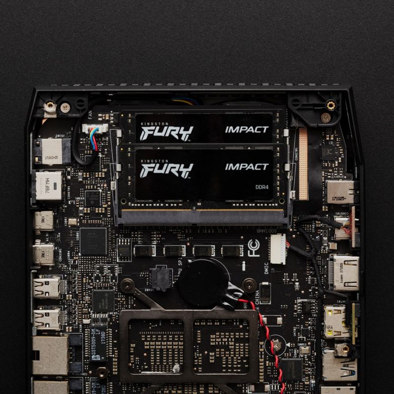 2. Kingston 64GB 3200MHz DDR4 CL20 SODIMM (Kit of 2) FURY Impact KF432S20IBK2/64
