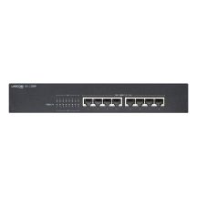 GS-1208P Nie zarządzany Gigabit Ethernet (10/100/1000) Obsługa PoE 1U Czarny