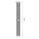 3. Pasek Tech-Protect Nylon Pro na Apple Watch 44 / 45 / 46 / 49 mm - granatowo-szary