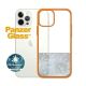 5. Etui PanzerGlass ClearCase na iPhone 12 / 12 Pro - przezroczysto-pomarańczowe