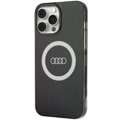 2. Etui Audi IML Big Logo MagSafe na iPhone 13 Pro / 13 - czarne