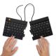 19. R-Go Tools Ergonomiczna klawiatura R-Go Split Break v2 z oprogramowaniem break, QWERTY_US, przewodowa, czarna