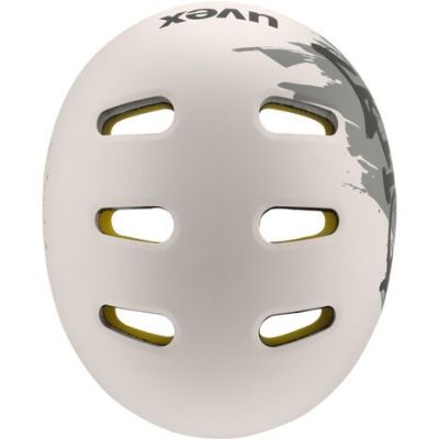 Kask rowerowy dziecięcy UVEX Kid 4 Style MIPS, dirt warm grey