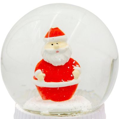 8. KULA ŚNIEŻNA GRAJĄCA 147MM LED  MIKOŁAJ
