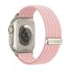 2. Pasek Tech-Protect Nylon Sport na Apple Watch 44 / 45 / 46 / 49 mm - jasnorózowy