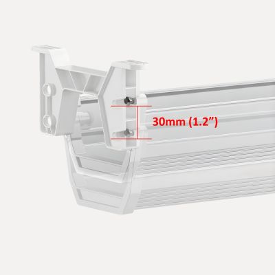 3. MACLEAN ORGANIZER PODBIURKOWY NA KABLE/ PRZEDŁUŻACZ, MAX. OBCIĄŻENIE 5KG, BIAŁY MC-106 W