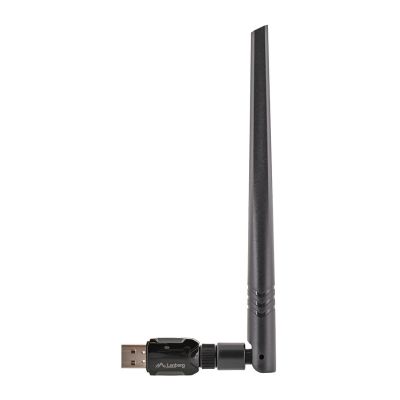 8. LANBERG KARTA SIECIOWA BEZPRZEWODOWA WIFI USB 2.0 DUAL BAND AX900 ANTENA