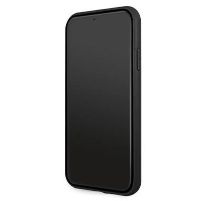 5. Etui BMW Leather Curve Perforate na iPhone 11 / Xr - czerwone